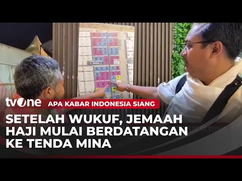 Usai Wukuf Jemaah Mulai Bergerak ke Tenda di Mina
