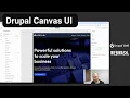 Drupal Canvas UI