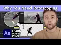 How to Rotoscope Your In After Effects Tutorial for Motion Graphics Adobe