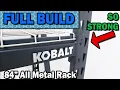 Kobalt 84 Bolted Heavy Duty 4 Tier Utility Shelf Full Assembly