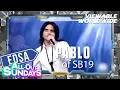 Download Lagu All-Out Sundays: SB19 Pablo performs \