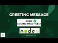 CCBP Node JS Coding Practice-2 Greeting Message by Need Coder