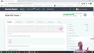 ACM ICPC Team HACKER RANK C
