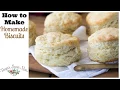 How to Make Homemade Biscuits from Scratch Just 6 ingredients