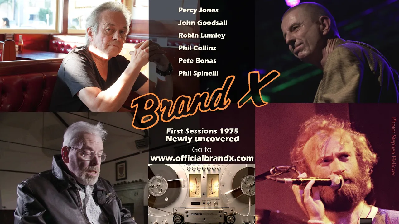 Brand X 1975 - First recordings from Island Studio captured in 1975 from www.officialbrandx.com