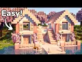 Download Lagu Minecraft: How to Build a Cherry Blossom Survival House | Tutorial🏠