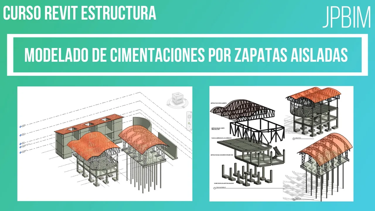 Video 5. Modelado de zapatas (Cimentaciones parte 1) (CURSO REVIT ESTRUCTURA AVANZADO)