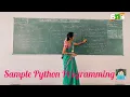 Sample Python Programs OOPS with Python Programming SNS INSTITUTIONS