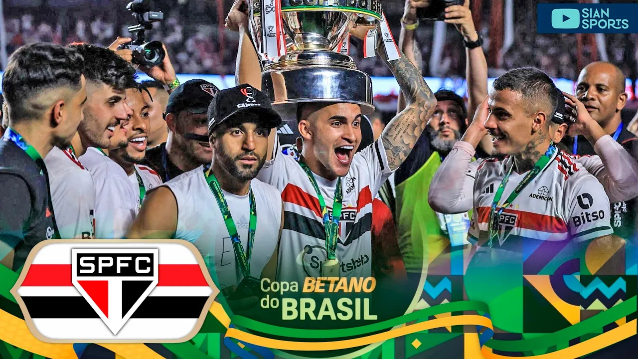 TODA A TRAJETÓRIA DO SÃO PAULO FUTEBOL CLUBE NA CONQUISTA DO SEU PRIMEIRO TÍTULO DA COPA DO BRASIL