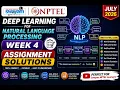 Deep Learning for Natural Language Processing Week 4 Assignment Answers 2026 NPTEL July 2026 NPTEL
