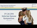 FY-26 CPO Selectee Spouse Symposium