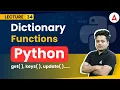 What are Dictionary Functions Python Programming Full Course Coding Adda247
