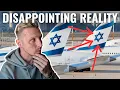 POOR REALITY OF ISRAEL AIRLINES EL AL - DISAPPOINTING FLIGHT TO LONDON
