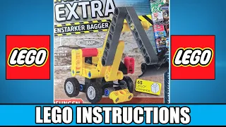LEGO Instructions - Technic - 412504 - Wheeled Excavator - Magazine Gift
