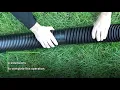 Gutterware - Gutter Downspout Flexible Extension Installation