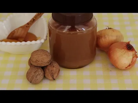 Sirup protiv kašlja sa crnim lukom/čisti bronhije i olakšava iskašljavanje