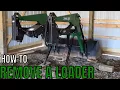 REMOVING LOADER