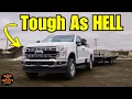 Ford F-250 6 8L Mini Godzilla Towing HEAVY This Gas V8 Is TOUGH