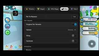 RizzHub PSX SCRIPT VISUAL PET CHANGER PASTEBIN