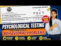 PBCL Problem Behaviour Checklist Psychological Test for your Child
