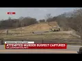 Attempted murder suspect arrested after hours-long manhunt in Williamson County