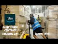 Training Day Amazon Relay Box Truck 6 Block Contract Kent Wa