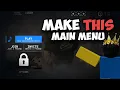 How To Make A Roblox GUI Main Menu - Roblox Studio Tutorial