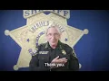 A Message from Sheriff Massey Reflecting on Our Work Looking Ahead