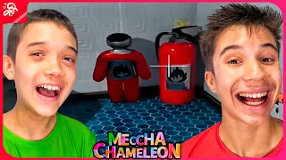 ESSES SÃO OS ESCONDERIJOS MAIS ENGRAÇADOS DO MECCHA CHAMELEON