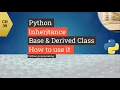 Python tutorial - Python Inheritance