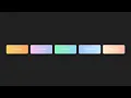 Animated Gradient Buttons With Hover Effect Using HTML And CSS