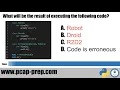 Python PCAP certification - Practice Tests Sample Question www pcap-prep com