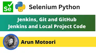 Jenkins and Local Project Code Selenium Python