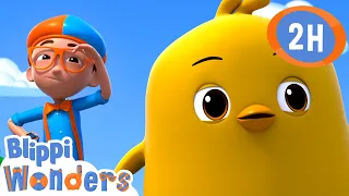 Spring Chick | Blippi Wonders | Preschool Learning | Moonbug Tiny TV