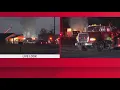 Firefighters on scene of fire at saw mill in Bradford County fire department says
