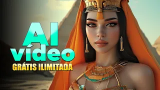 NOVA INTELIGÊNCIA ARTIFICIAL que CRIA VÍDEOS!!! Grátis Clipes, Filme p/ Youtube (Melhor que Sora!)
