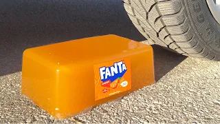 FANTA COCA COLA BALLOON VS CAR, Coca Cola Zero, PowerAde, Fanta, Sprite, Fruko and Mentos Diff Unde