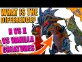 What Is The Difference Between R X Vanilla Creatures In-depth Ark Survival Evolved Guide