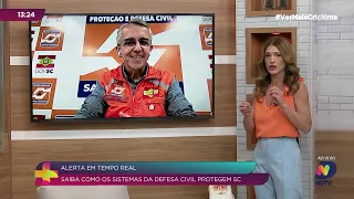 Defesa Civil SC detalha tecnologia de alerta contra tempestades