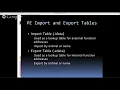 NSA Reverse Engineering Lectures Lecture 5