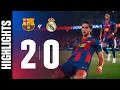 FC BARCELONA 2 vs 0 REAL MADRID LALIGA MD 35 LEAGUE CHAMPIONS