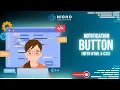 Learn how to create a clean notification button using only HTML and CSS