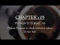 Python Tutorial 80 Python Program to Check Common values in two lists