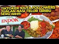 TIKTOKER 9JUTA FOLLOWERS JUALAN NASI TELOR 13RIBU SERU NIH!!!