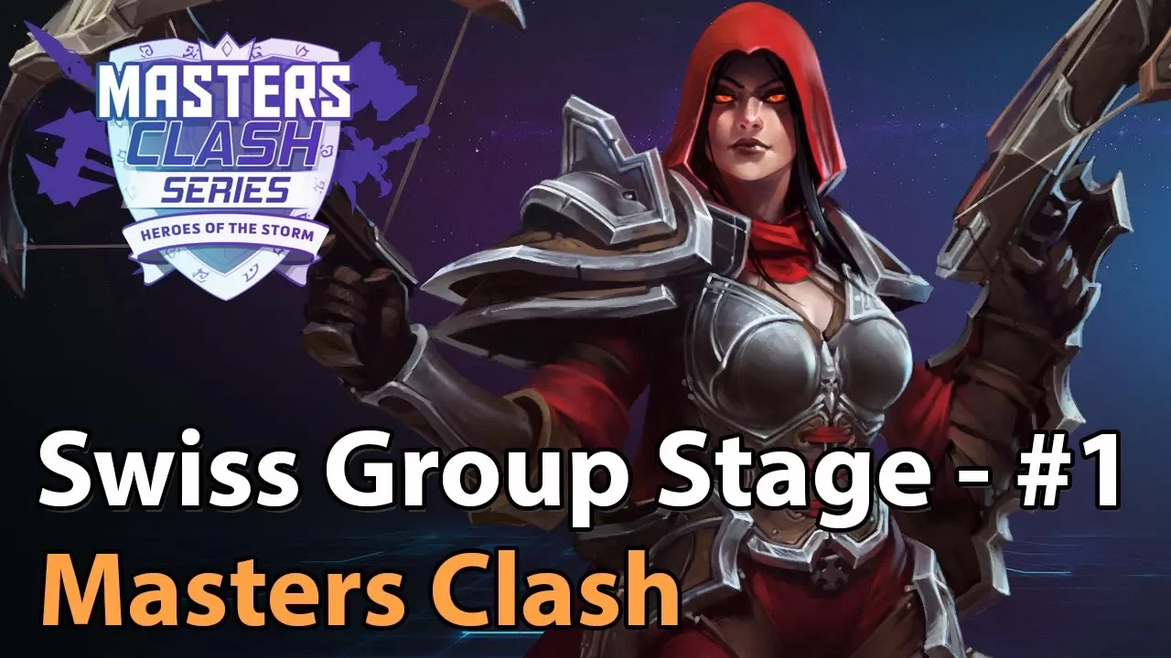 ► Heroes of the Storm: Masters Clash Swiss Groupstage - Part 1