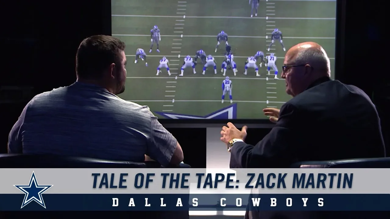 Tale of the Tape: Zack Martin in Space | Dallas Cowboys 2019