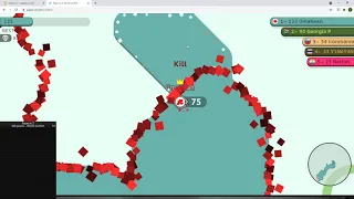 Paper io 2 World Conflict 500 points 3 00 World Record