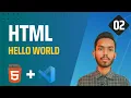 Html Hello world HTML tutorial one