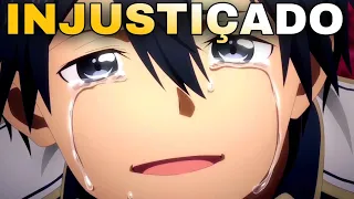O PROTAGONISTA ODIADO INJUSTAMENTE — SWORD ART ONLINE