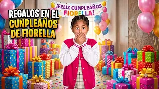 Regalos en el cumpleaños de Fiorella 😱